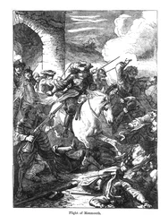 La huida de Monmouth